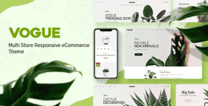 Vogue – Plant Store Prestashop Theme
