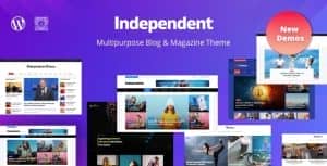 Independent – Multipurpose Blog & Magazine WordPress Theme
