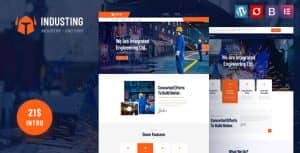Industing – Factory & Business WordPress Theme