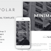 Volar | One Page Minimal Parallax Drupal Theme