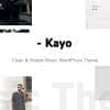 Kayo – Clean and Simple Music WordPress Theme