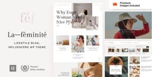 LaFeminite – Personal Blog WordPress Theme