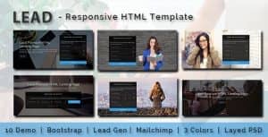 LEAD – Multipurpose Responsive HTML Landing Page