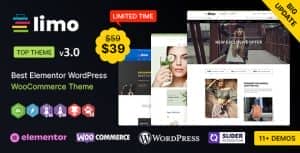 Limo WP – Elementor Multi-purpose WooCommerce Theme