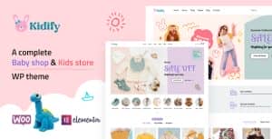 Kidify – Baby & Kids store eCommerce Woocommerce Theme