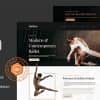 Balleto – Ballet School Figma Template