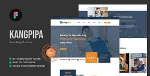 Kangpipa – Plumbing Services Figma Template