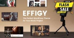 Effigy – A Clean and Professional Music WordPress Theme