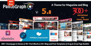 PantoGraph – Newspaper Magazine Theme