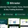 Bitrader – Crypto, Stock and Forex Trading Business HTML Template