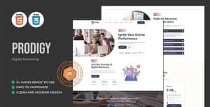 Prodigy – Digital Marketing HTML Template