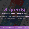Social Counter Plugin for WordPress – Arqam