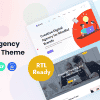 Xotric – Creative Agency WordPress Theme + RTL