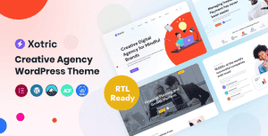 Xotric – Creative Agency WordPress Theme + RTL