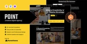 Point – Creative Digital Agency HTML Template