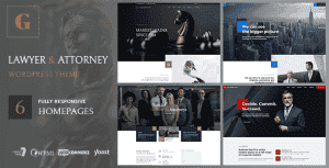 Goldenblatt – Lawyer & Attorney WordPress Theme