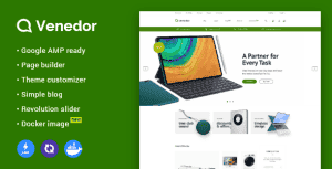 Venedor – Prestashop AMP Theme