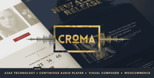 Croma – Music WordPress Theme with Ajax and Continuous Playback