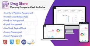 Drug Store – Pharmacy & Billing Management Web Application