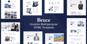 Bruce – Creative Multipurpose HTML Template