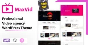 MaxVid – Video Agency WordPress Theme
