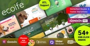 Ecoife – Environment Ecology WordPress Theme