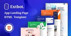 Extbot – App Landing Bootstrap 5 Template