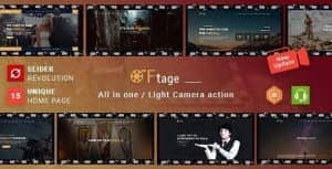 Ftage – Film Maker & Movie Production Studio WordPress Theme