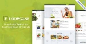 Fuodborne – Organic & Agriculture Food Shop React JS Template