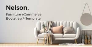 Nelson – Furniture Store eCommerce HTML Template
