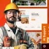 R&F – Roofing & Flooring Carpenter WordPress Theme