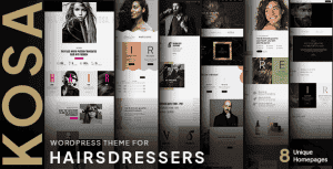 Kosa – Hairdresser & Beauty Salon WordPress Theme