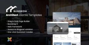 Bungkoh – Modern Joomla Template for Architects Portfolio