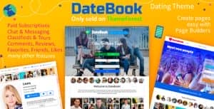 DateBook – Dating WordPress Theme