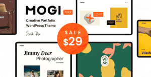 Mogi – A Creative Portfolio / Agency WordPress Theme