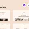 Qurno – Minimal PHP Blog Landing Page Template