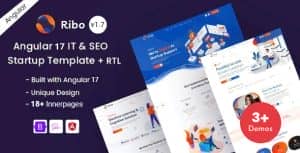 Ribo – IT & SEO Marketing Agency Angular 17+ Template