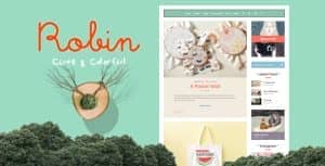 Robin – Cute & Colorful WordPress Blog Theme