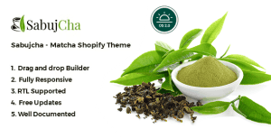 Matcha Shopify Theme – Sabujcha