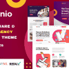 Sasnio – SaaS & Software Startup Agency WordPress Theme