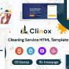 Clinox – Cleaning Services HTML Template