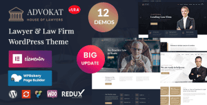Advokat – Lawyer & Law Firm WordPress Theme