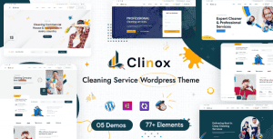 Clinox – Cleaning Services WordPress Theme