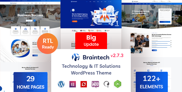 Braintech – Technology & IT Solutions WordPress Theme Braintech – Technology & IT Solutions WordPress Theme
