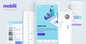 Mobili – HTML Mobile Template
