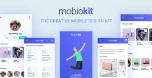 Mobiokit – HTML Mobile UI Kit