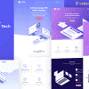 XIOM – SaaS, Software, WebApp and Startup Tech HTML Template