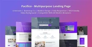 Pacifico – Multipurpose HTML Landing Page Template