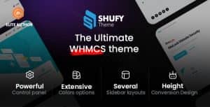 ShufyTheme – The Ultimate WHMCS Theme