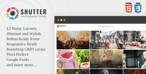Shutter – Photography HTML5 Template